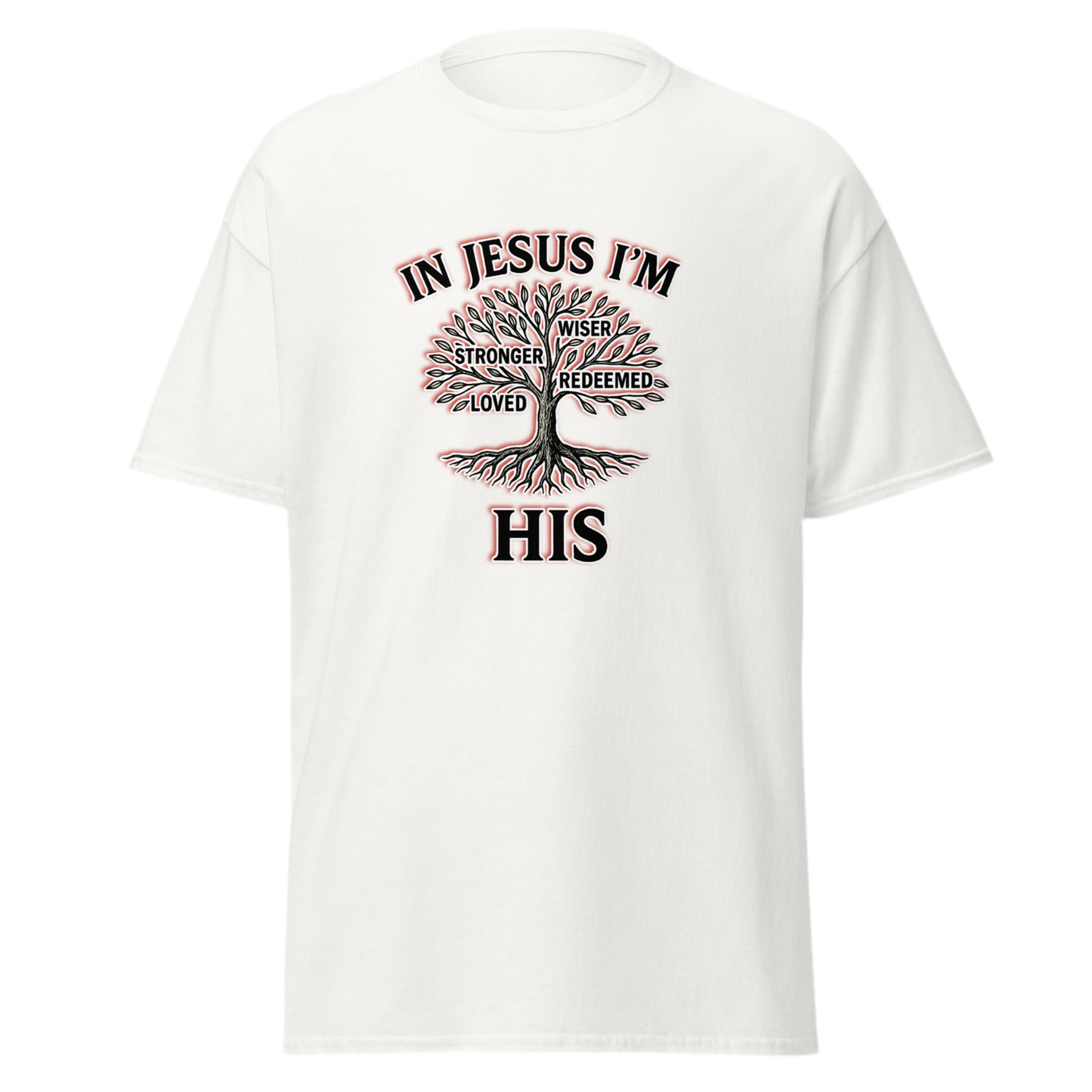 In Jesus I’m His – Tree of Life Tee