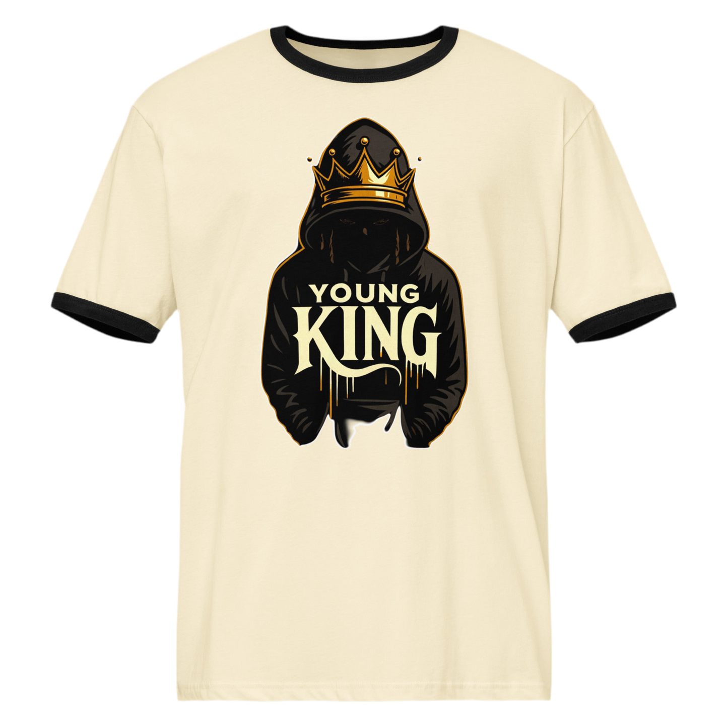 Young King ringer t-shirt