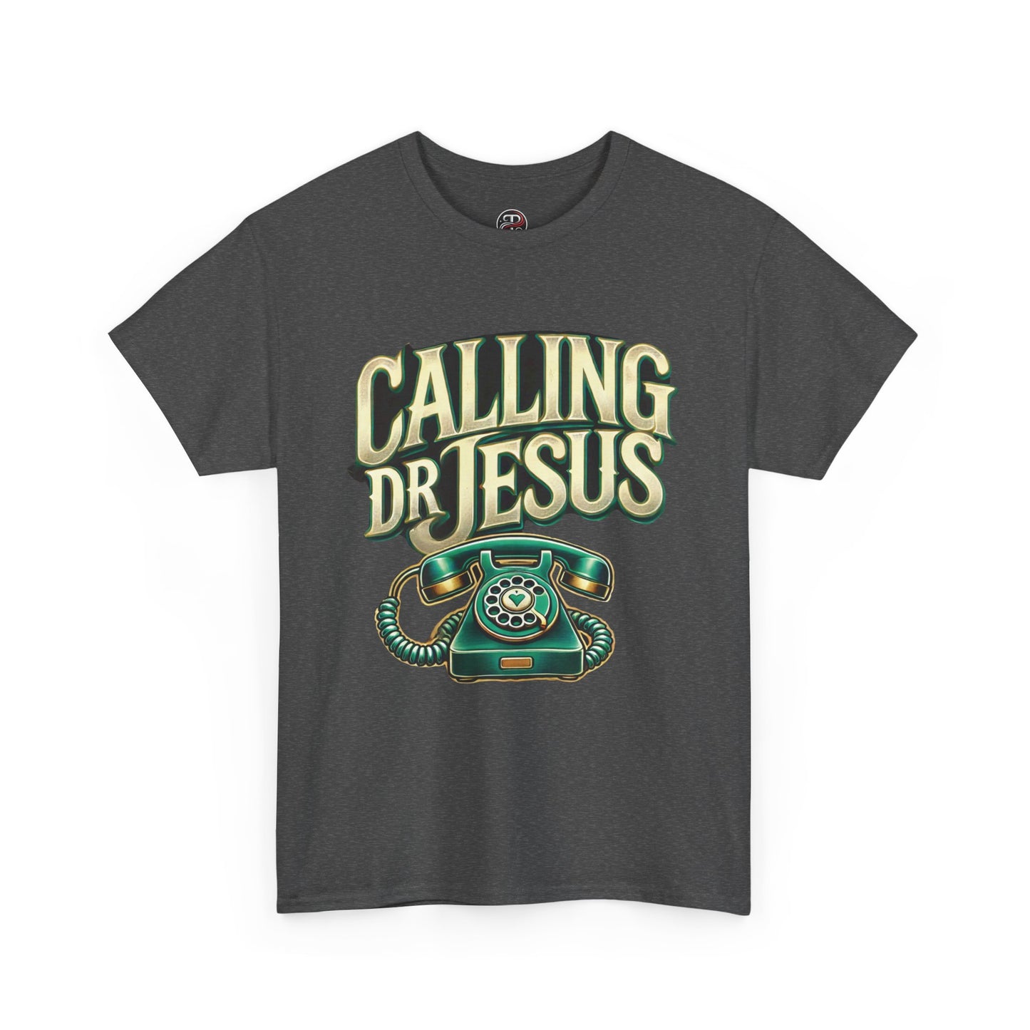 Religious Unisex Heavy Cotton Tee - Dr JESUS Design