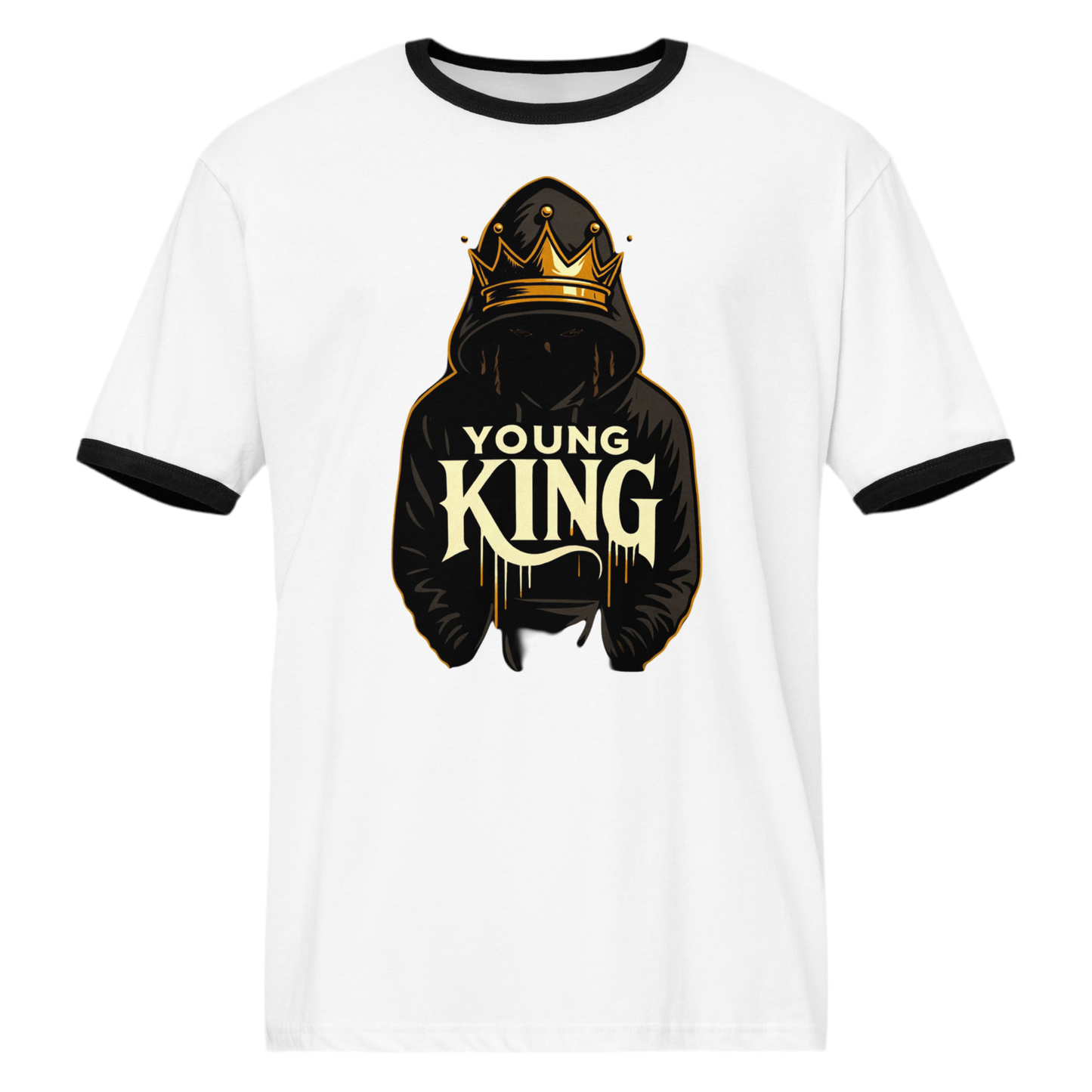 Young King ringer t-shirt