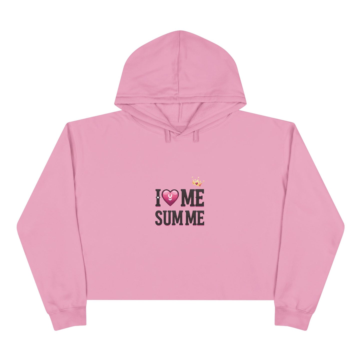 Crop Hoodie - Love me sum me