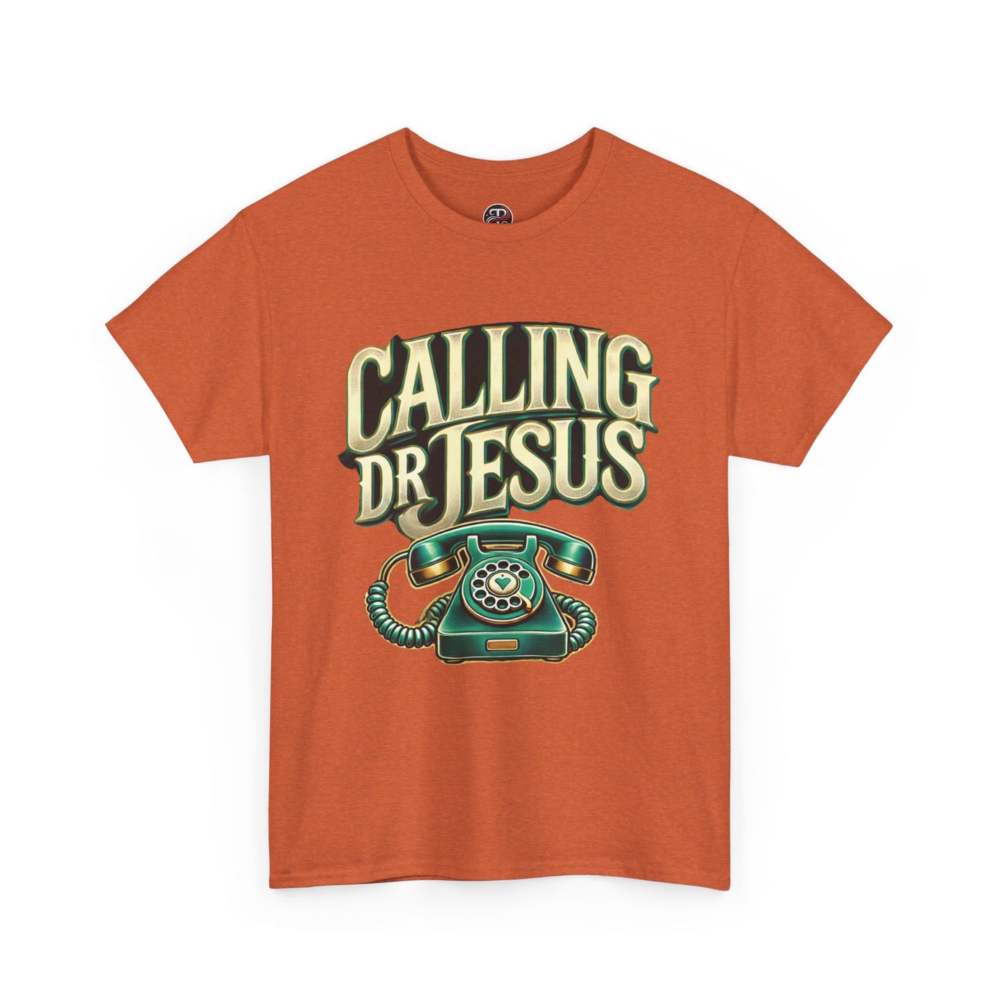 Religious Unisex Heavy Cotton Tee - Dr JESUS Design