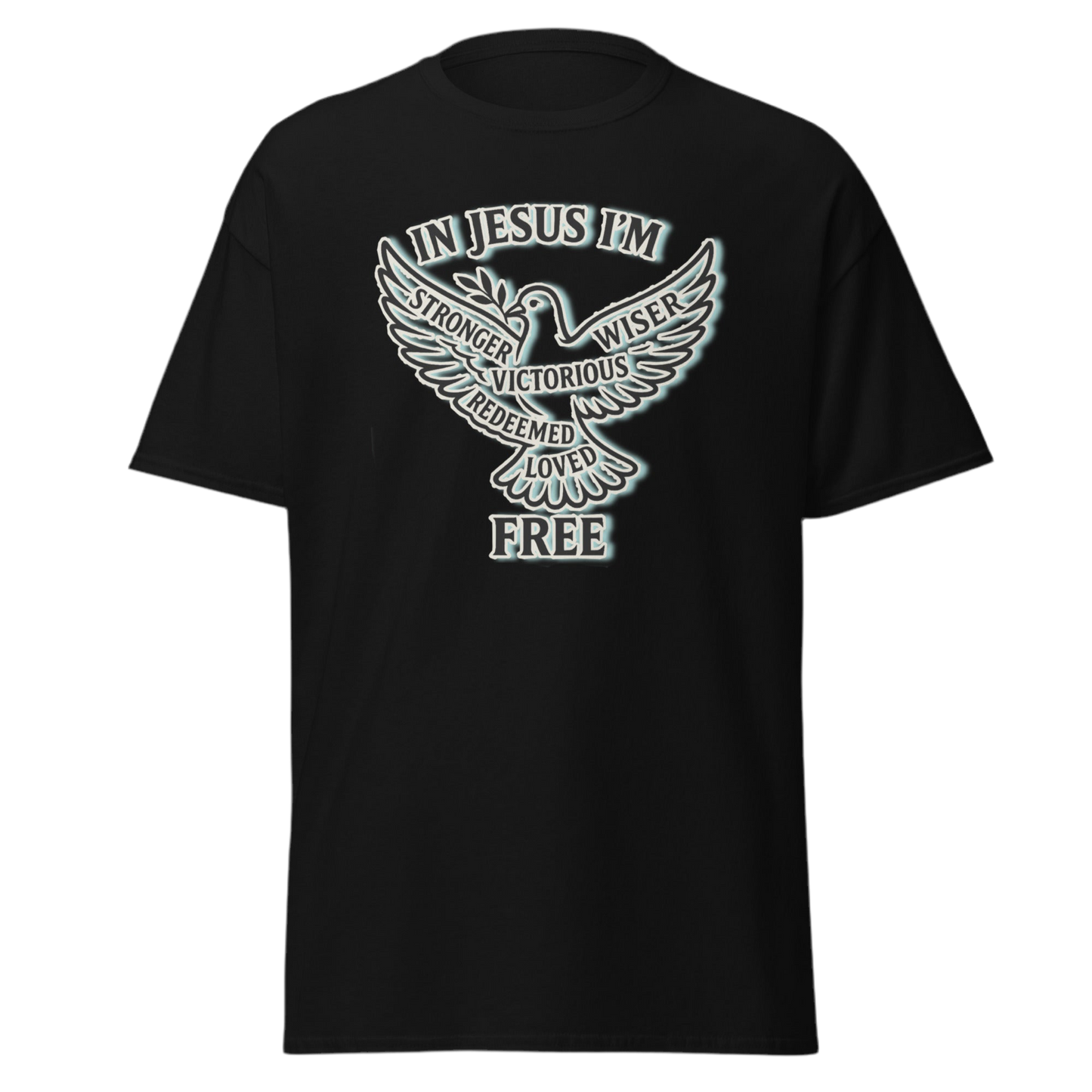 In Jesus I’m Free – Dove of Victory Tee