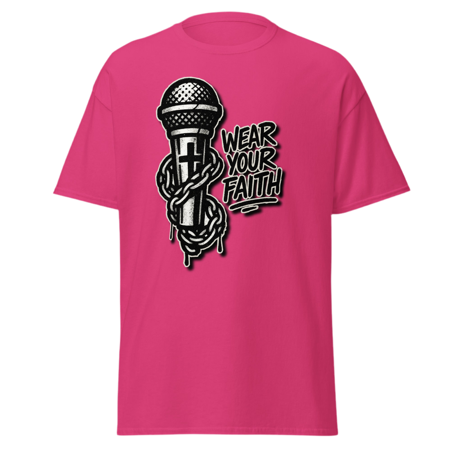 Wear Your Faith – Mic Cross Tee