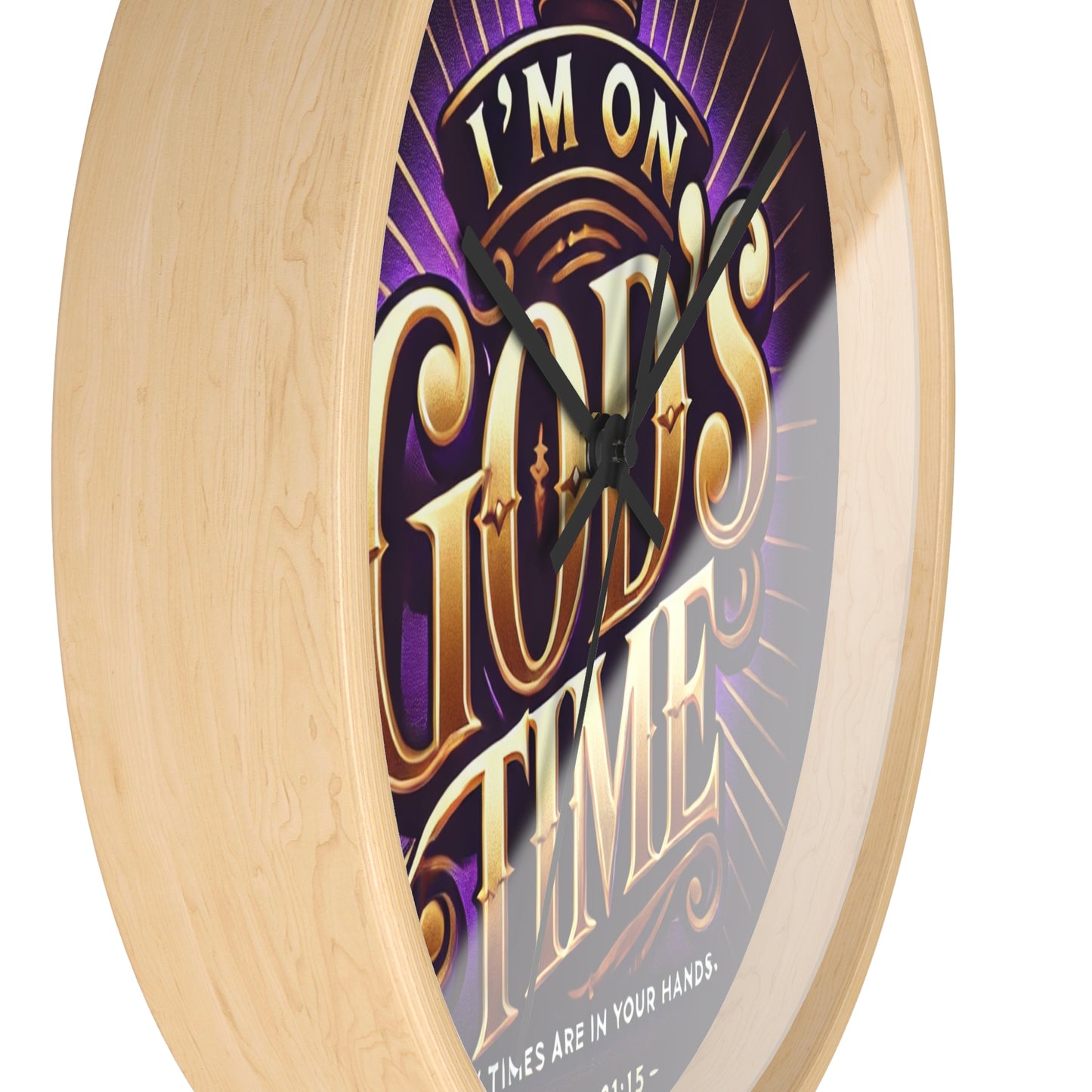 GODS time Wall Clock