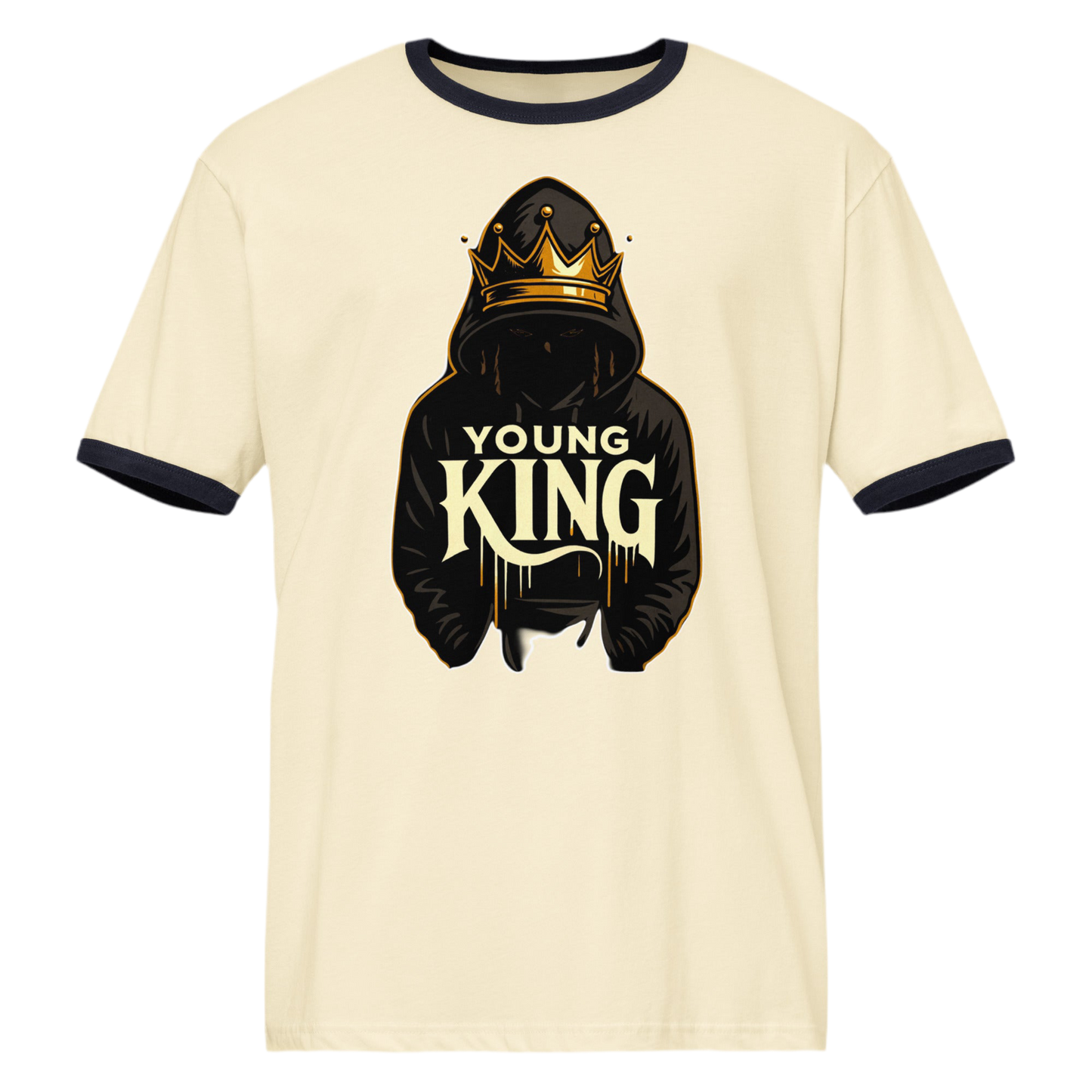 Young King ringer t-shirt