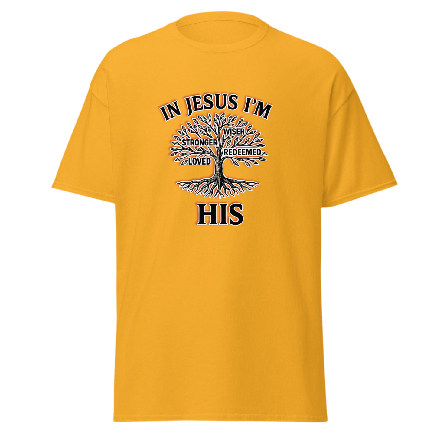 In Jesus I’m His – Tree of Life Tee