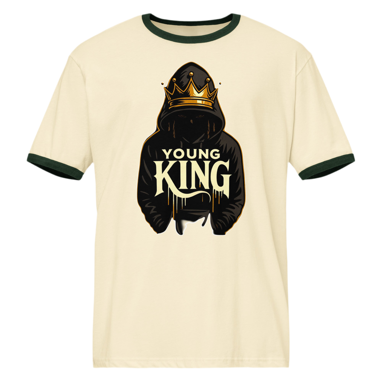 Young King ringer t-shirt