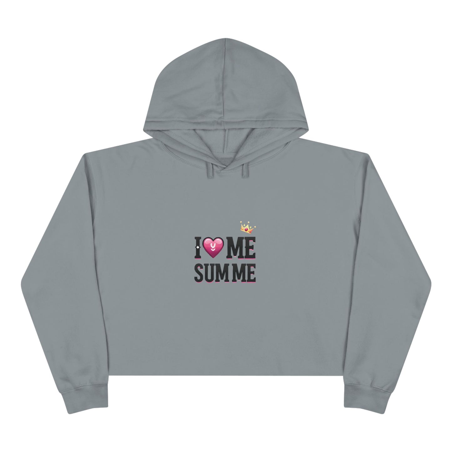 Crop Hoodie - Love me sum me