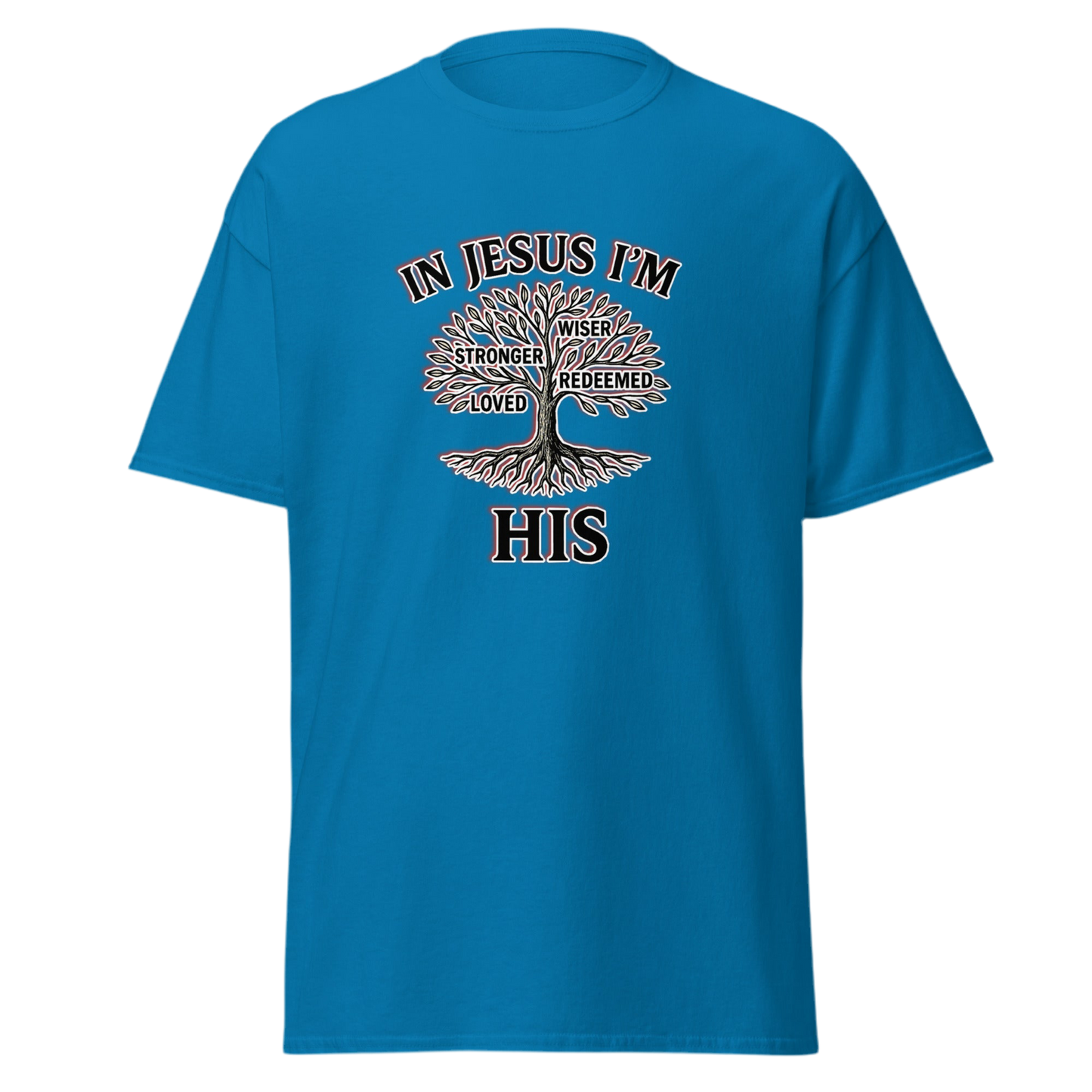 In Jesus I’m His – Tree of Life Tee