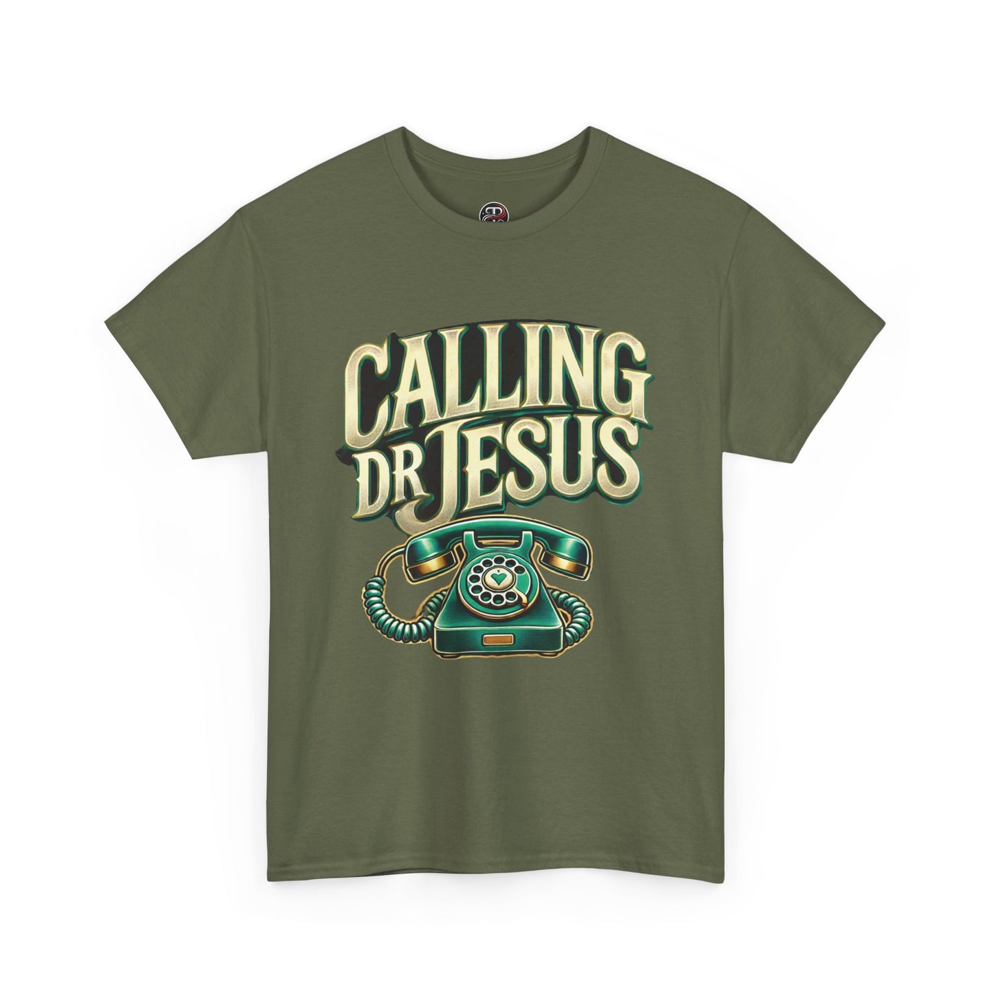 Religious Unisex Heavy Cotton Tee - Dr JESUS Design