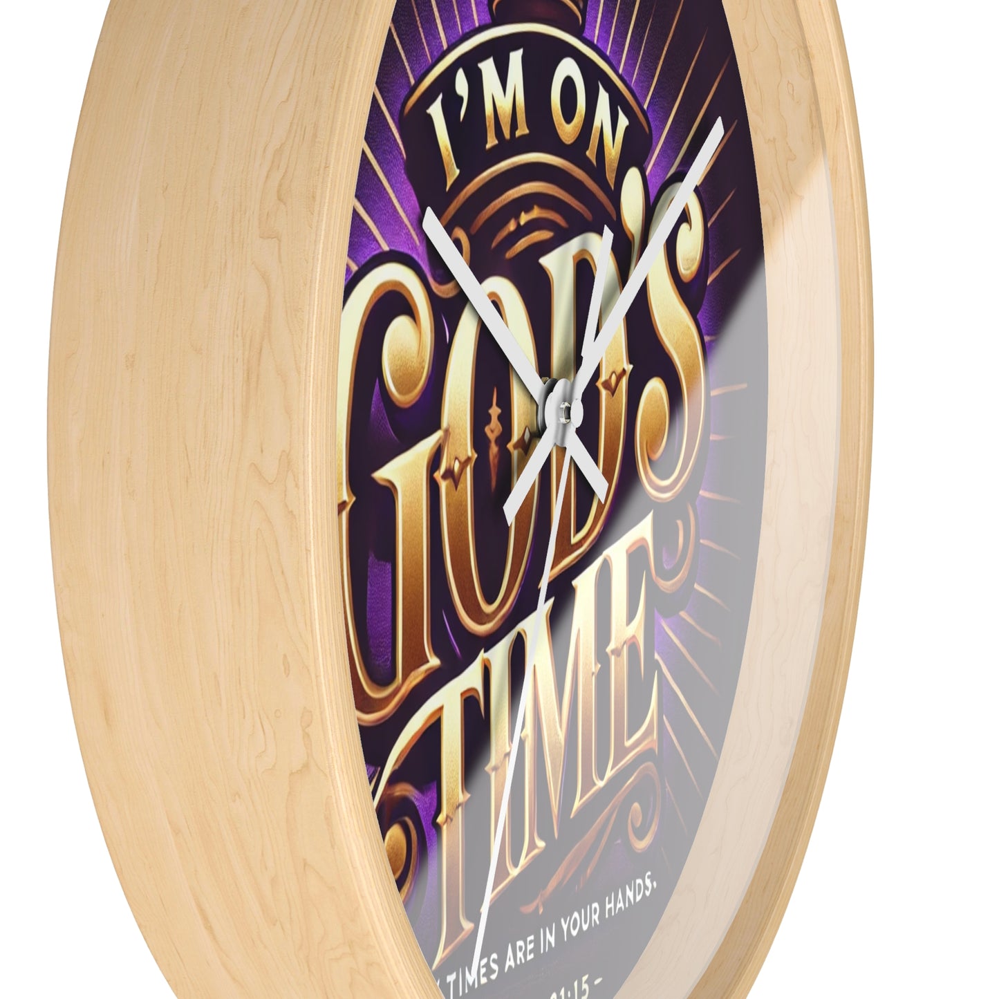 GODS time Wall Clock