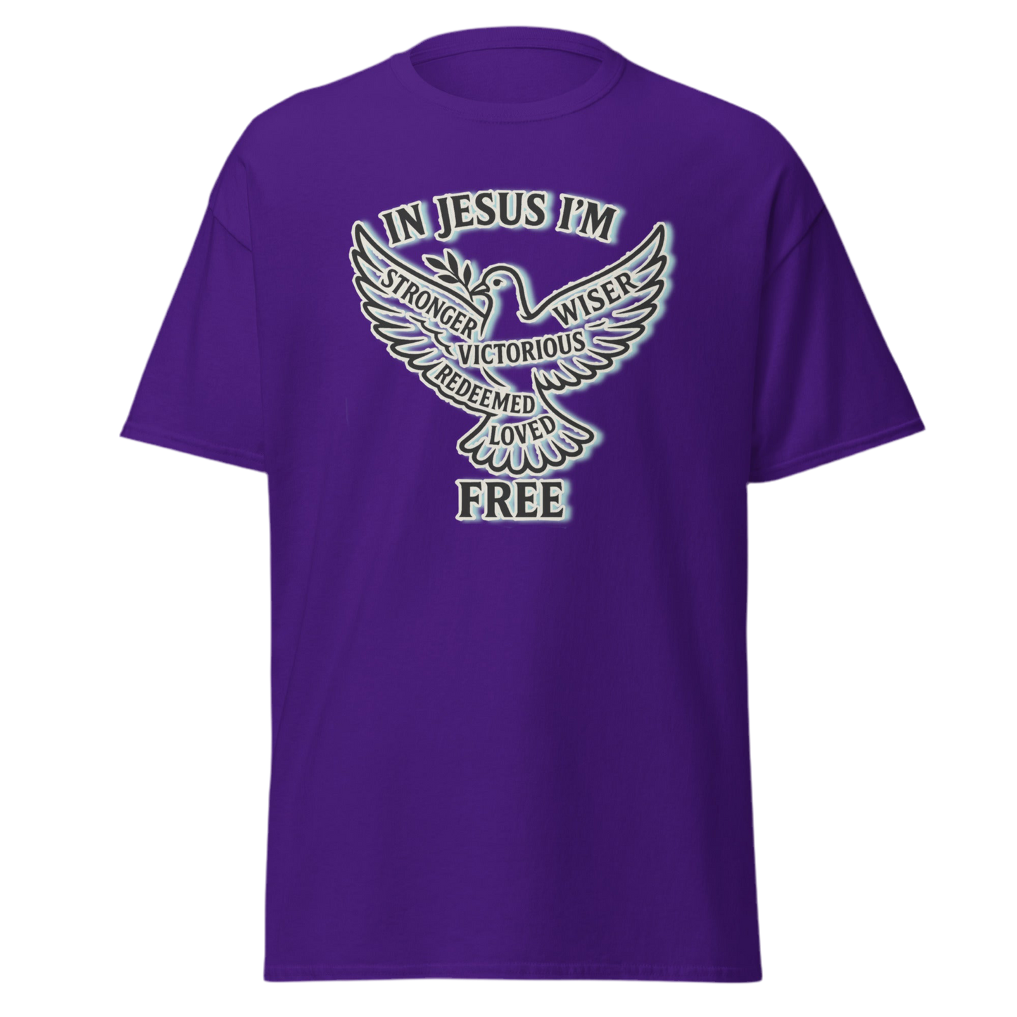 In Jesus I’m Free – Dove of Victory Tee