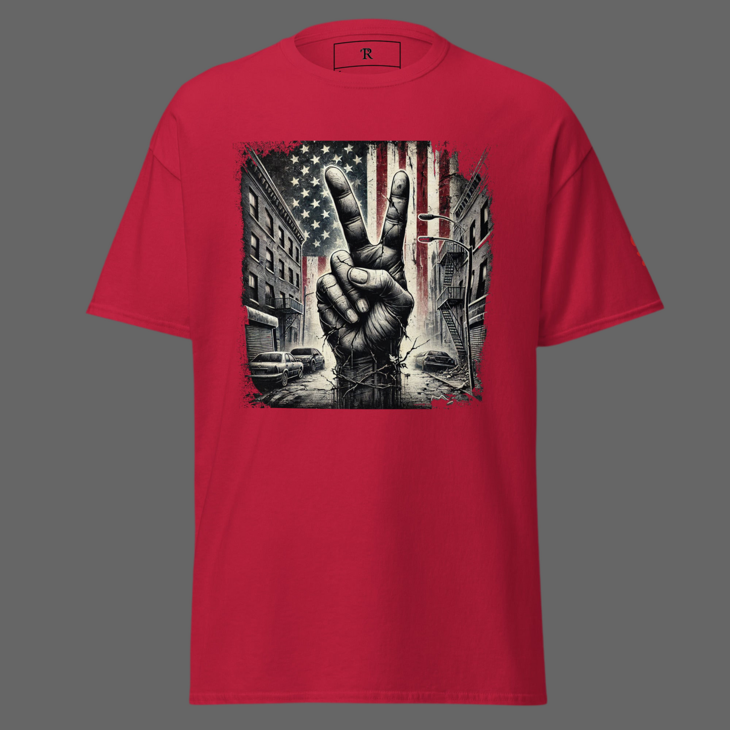 Broken peace Unisex classic tee