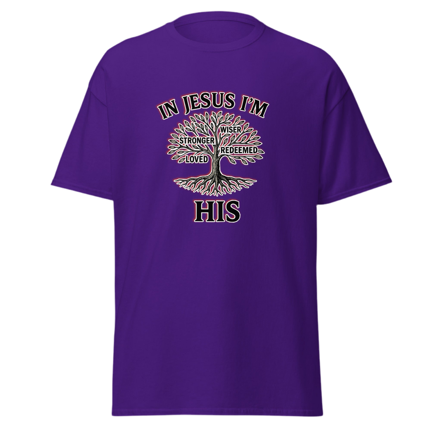 In Jesus I’m His – Tree of Life Tee