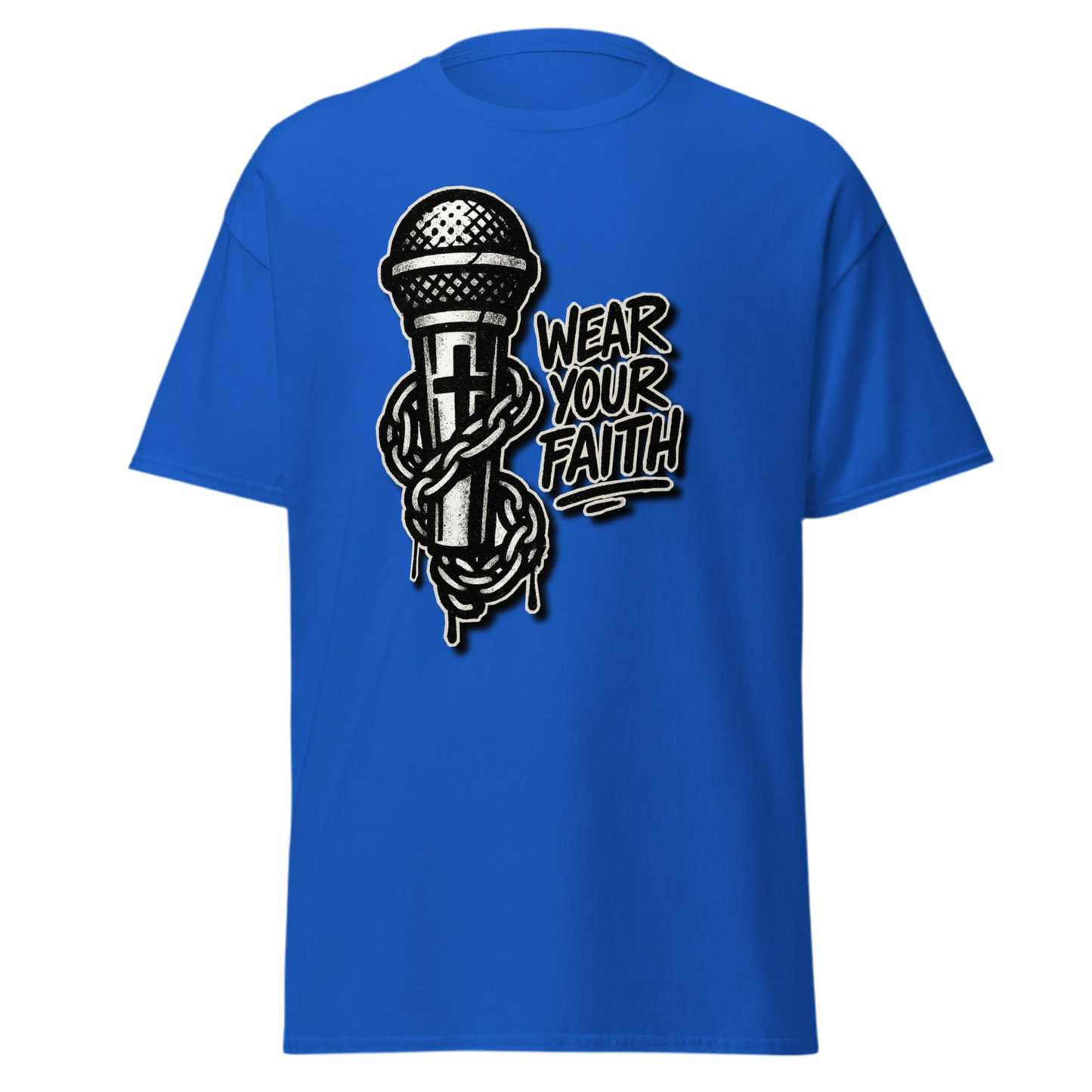 Wear Your Faith – Mic Cross Tee