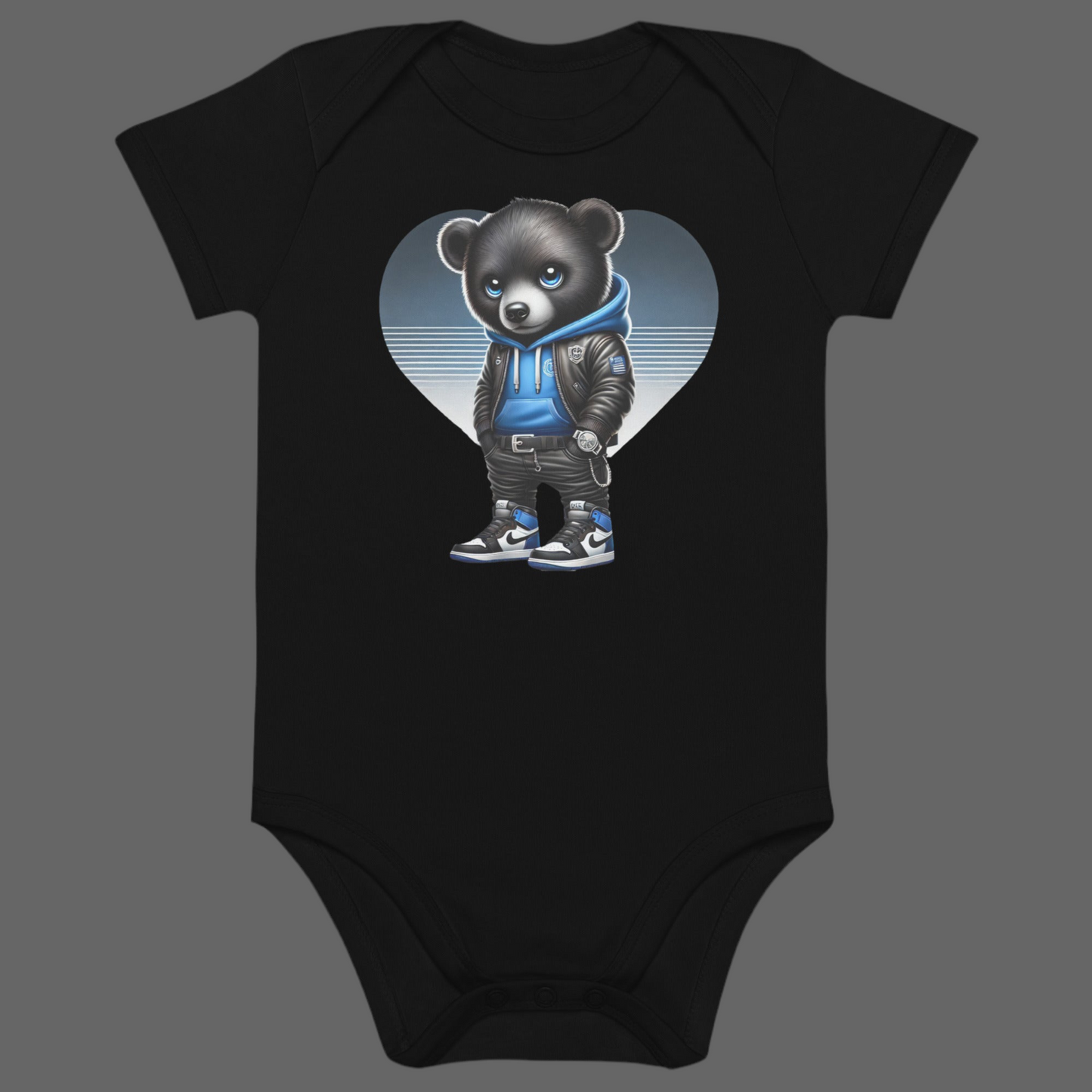 Organic cotton baby bodysuit