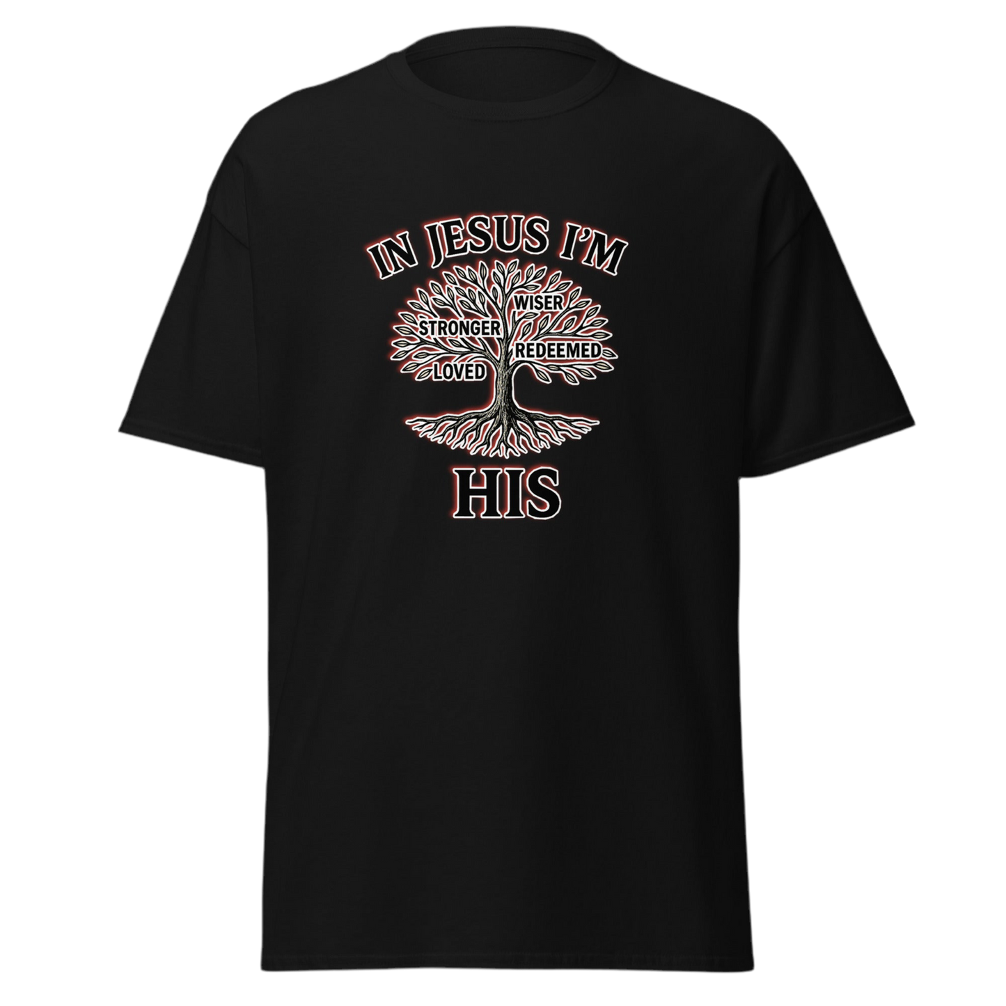 In Jesus I’m His – Tree of Life Tee