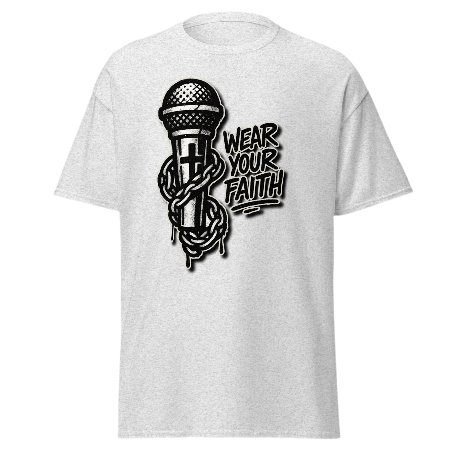 Wear Your Faith – Mic Cross Tee