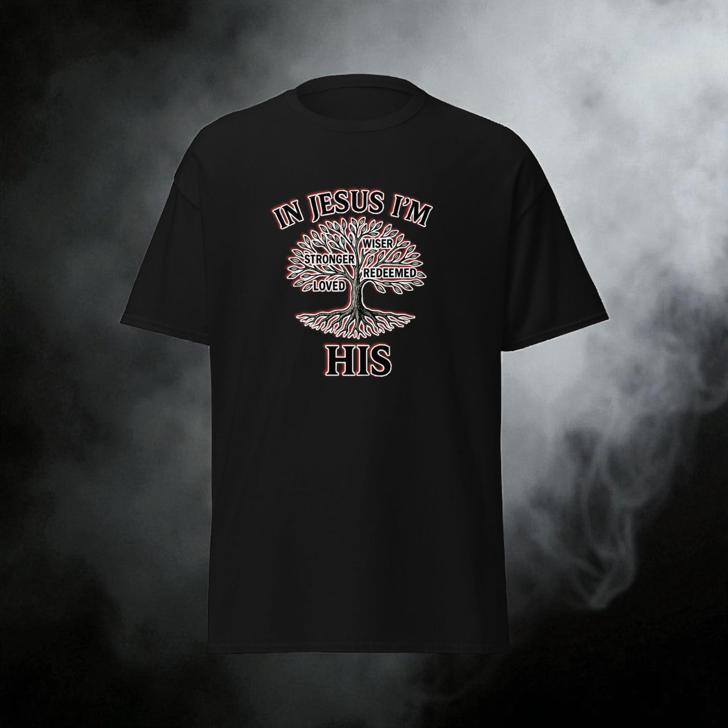 In Jesus I’m His – Tree of Life Tee
