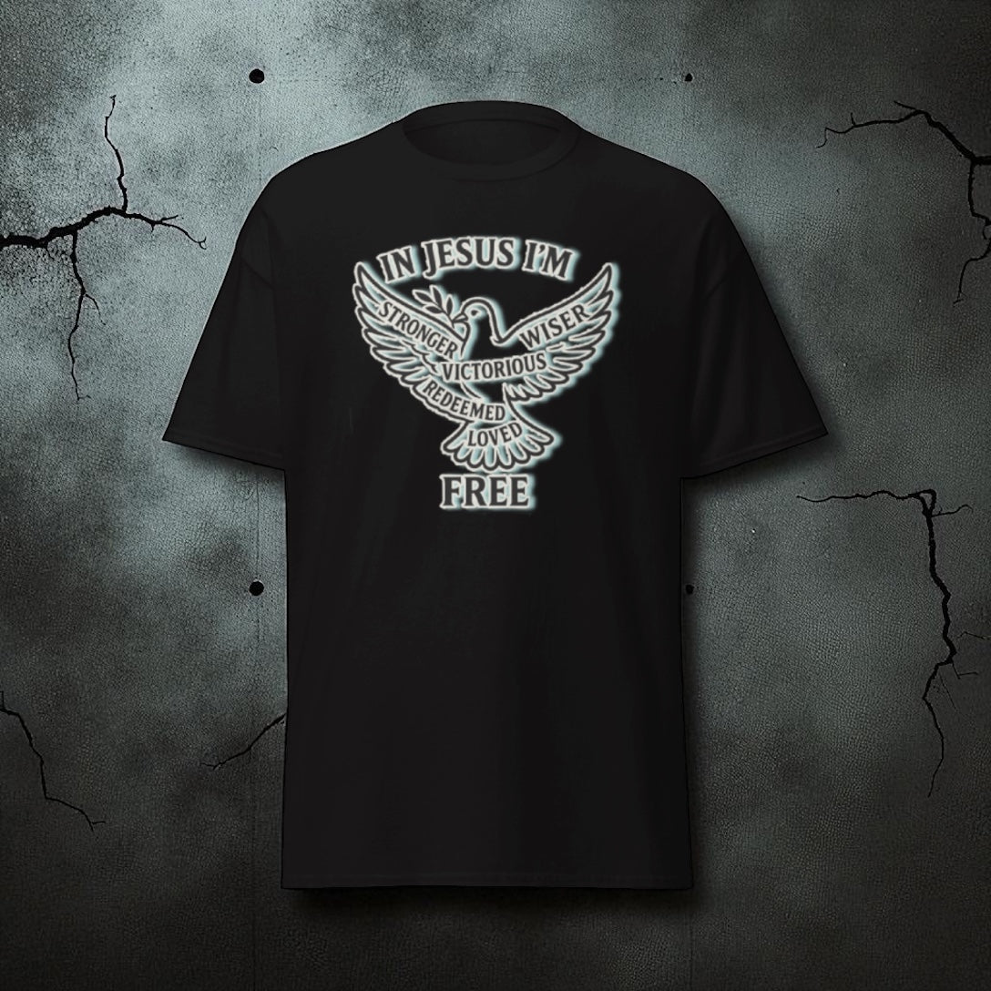 In Jesus I’m Free – Dove of Victory Tee