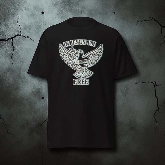 In Jesus I’m Free – Dove of Victory Tee
