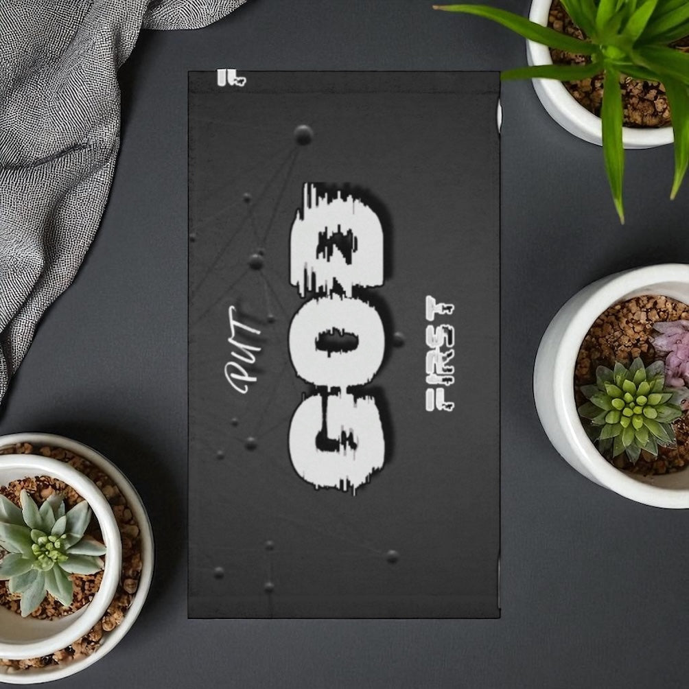 Put GOD First Hand towel