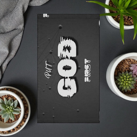 Put GOD First Hand towel