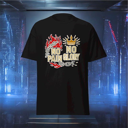 No pain no glory classic tee