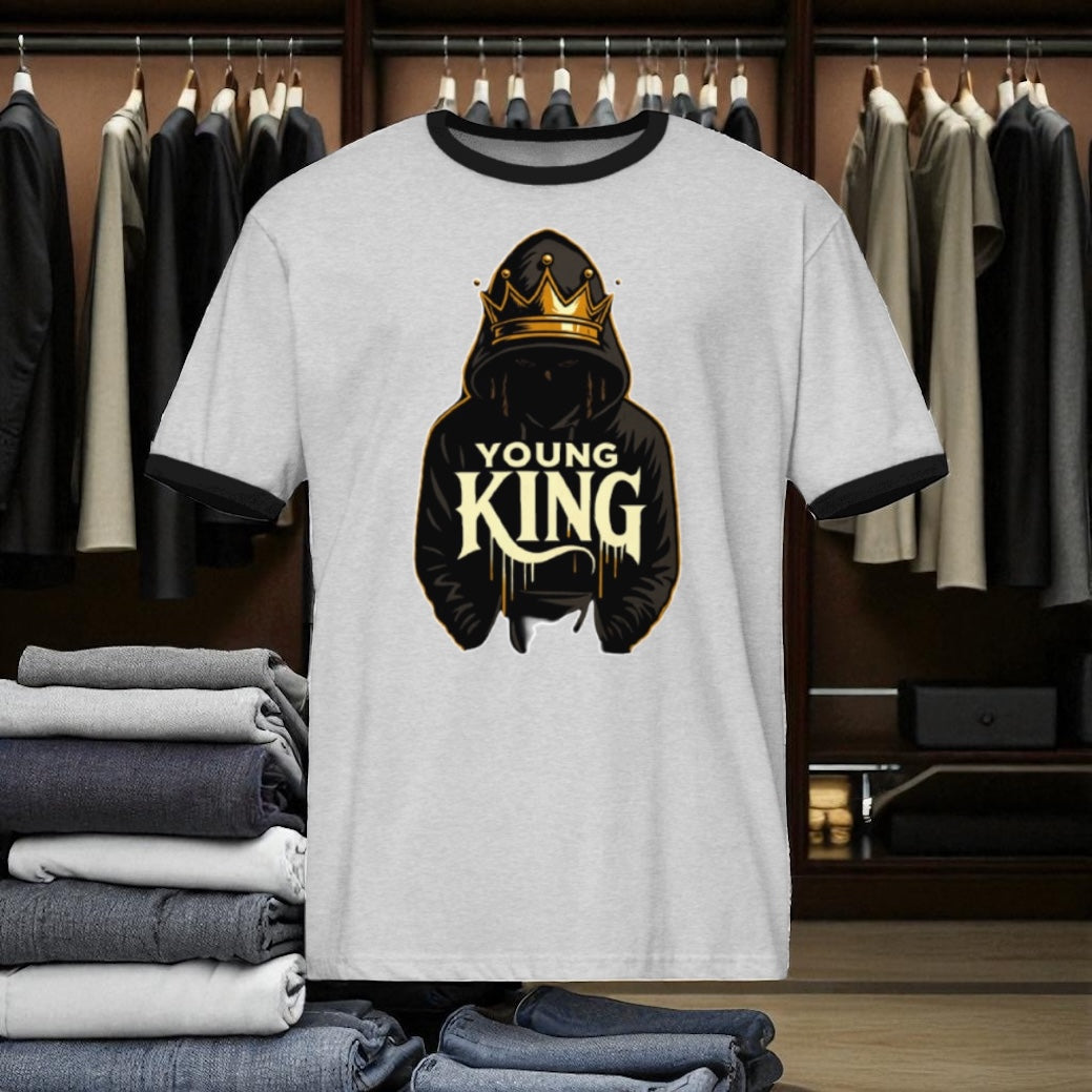 Young King ringer t-shirt