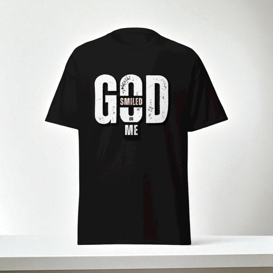 GOD smiled on me classic tee