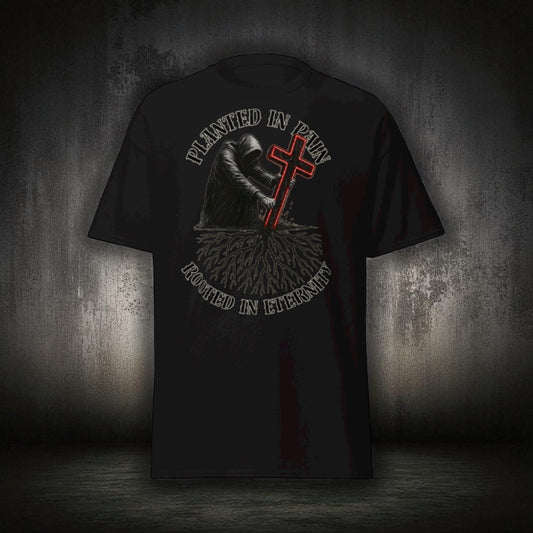 Rooted in eternity classic tee
